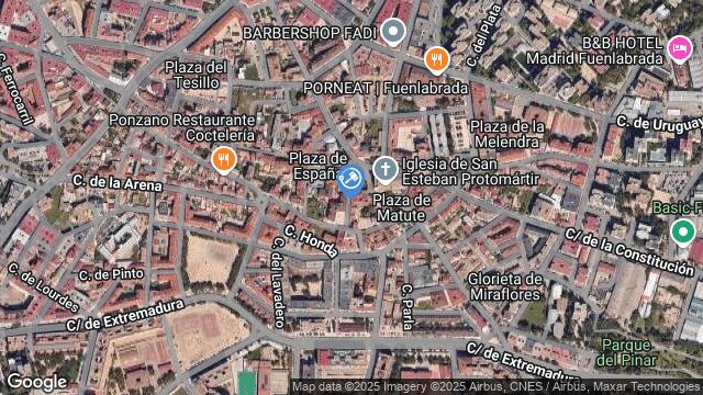 Ubicación de la subastas Subasta de garaje en Fuenlabrada.