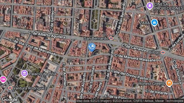 Ubicación de la subastas Subasta de vivienda en MADRID