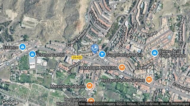 Ubicación de la subastas Subasta de vivienda en CENES DE LA VEGA