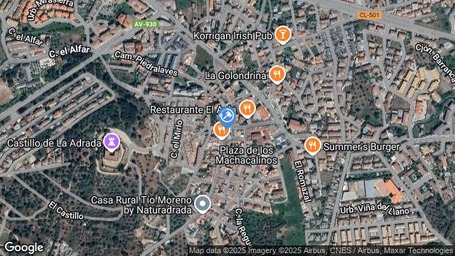 Ubicación de la subastas Subasta de ur moraleda ( adrada, la) en ADRADA, LA