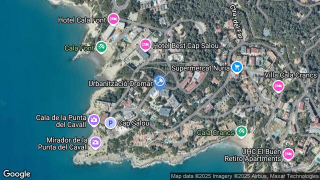 Ubicación de la subastas Subasta de vivienda en Salou