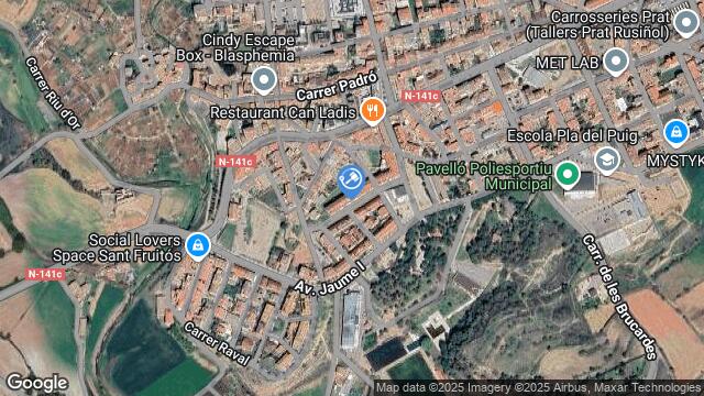 Ubicación de la subastas Subasta de garaje en SANT FRUITÓS DE BAGES