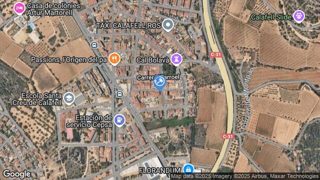 Ubicación de la subastas Subasta de vivienda en Calafell
