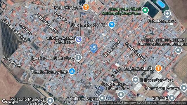 Ubicación de la subastas Subasta de local comercial en ARROYO DE SAN SERVÁN