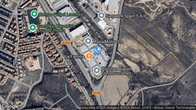 Ubicación de la subastas Subasta de local comercial en LOECHES