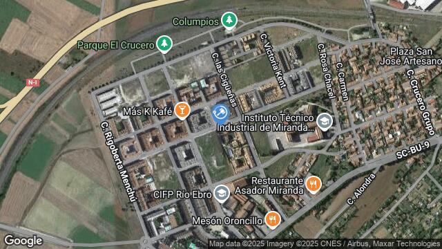Ubicación de la subastas Subasta de garaje en MIRANDA DE EBRO
