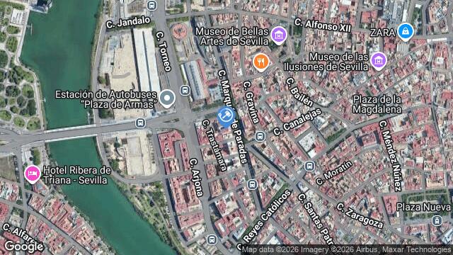 Ubicación de la subastas Subasta de cl marques de paradas ( sevilla) en SEVILLA