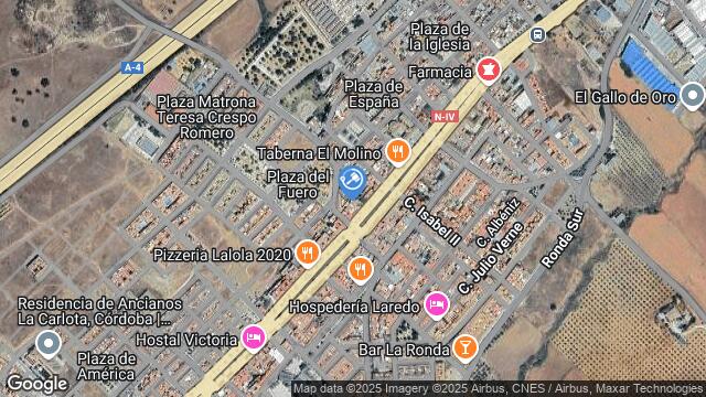 Ubicación de la subastas Subasta de zz p.p. sau r1 "autovÍa" ( carlota, la) en CARLOTA, LA