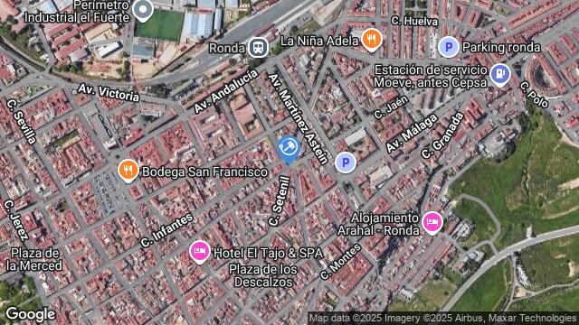 Ubicación de la subastas Subasta de finca rústica en RONDA