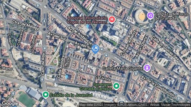 Ubicación de la subastas Subasta de vivienda en Granada