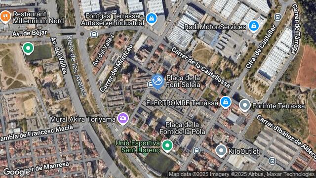 Ubicación de la subastas Subasta de vivienda en Terrassa