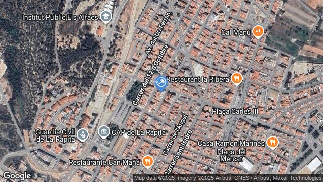 Ubicación de la subastas Subasta de vivienda en LA RÀPITA