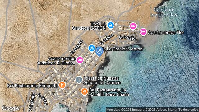 Ubicación de la subastas Subasta de otros en CALETA DE SEBO, ISLA DE LA GRACIOSA