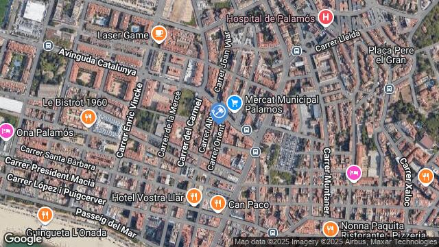 Ubicación de la subastas Subasta de vivienda en PALAMOS