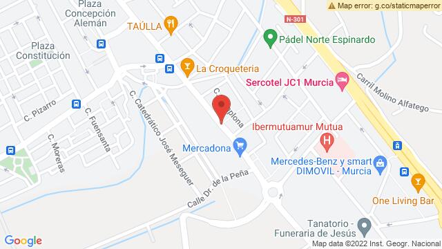 Ubicación de la subastas Subasta de local comercial en MURCIA