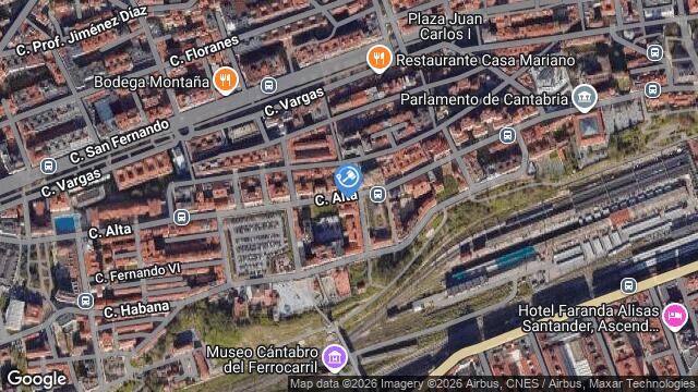 Ubicación de la subastas Subasta de vivienda en SANTANDER