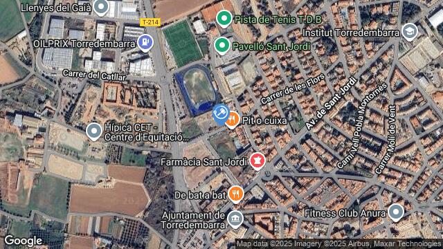 Ubicación de la subastas Subasta de garaje en Torredembarra