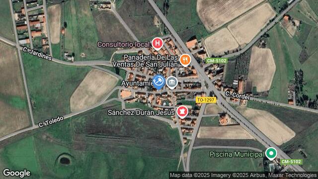 Ubicación de la subastas Subasta de solar en VENTAS DE SAN JULIAN (LAS)