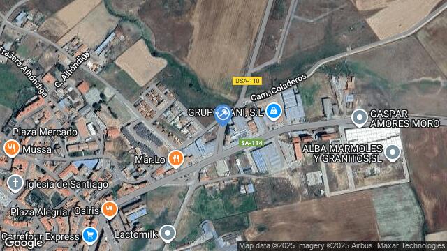 Ubicación de la subastas Subasta de finca rústica en ALBA DE TORMES