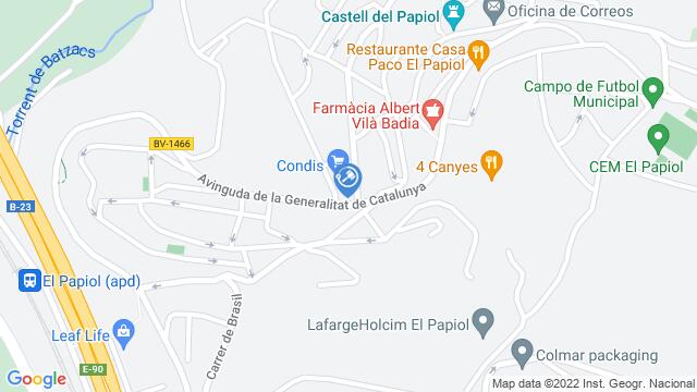 Ubicación de la subastas Subasta de vivienda en EL PAPIOL