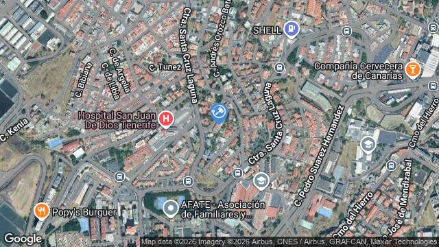 Ubicación de la subastas Subasta de vivienda en Santa Cruz de Tenerife
