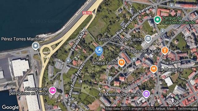 Ubicación de la subastas Subasta de vivienda en Ferrol