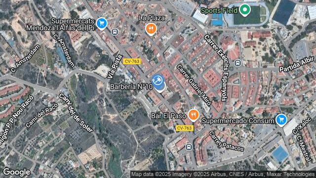 Ubicación de la subastas Subasta de garaje en L' ALFAS DEL PI