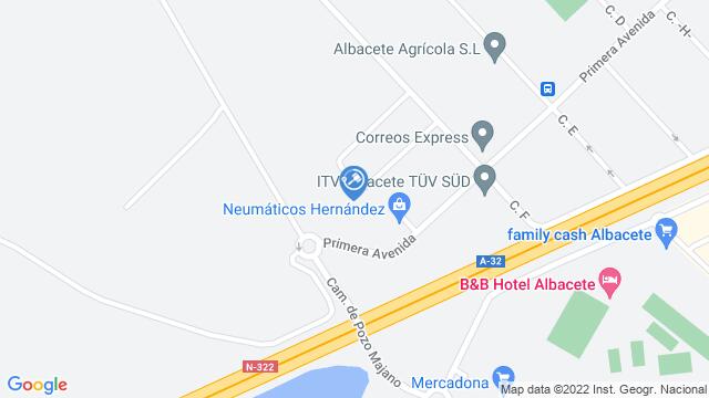 Ubicación de la subastas Subasta de nave industrial en ALBACETE