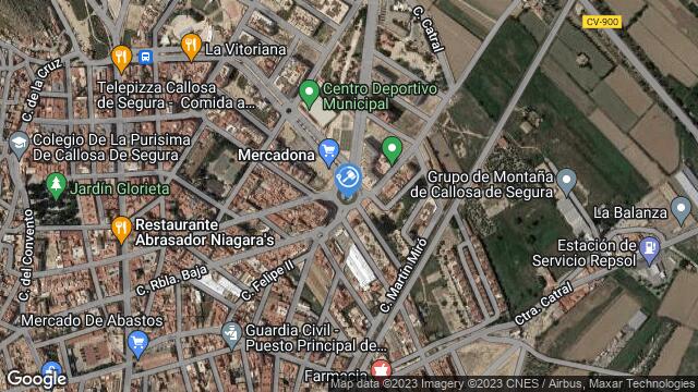 Ubicación de la subastas Subasta de vivienda en callosa del segura