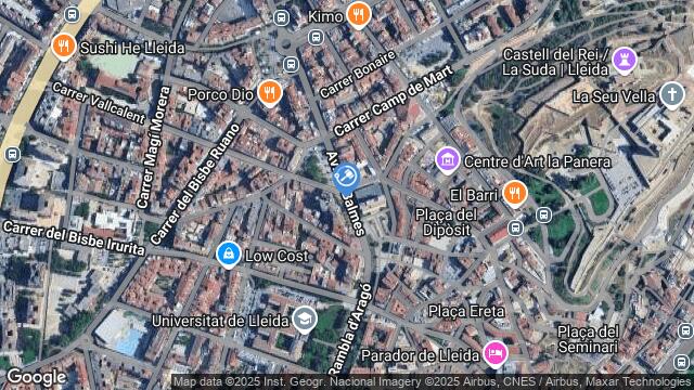 Ubicación de la subastas Subasta de vivienda en LLEIDA