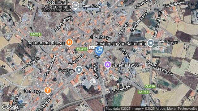 Ubicación de la subastas Subasta de finca rústica en CORESES