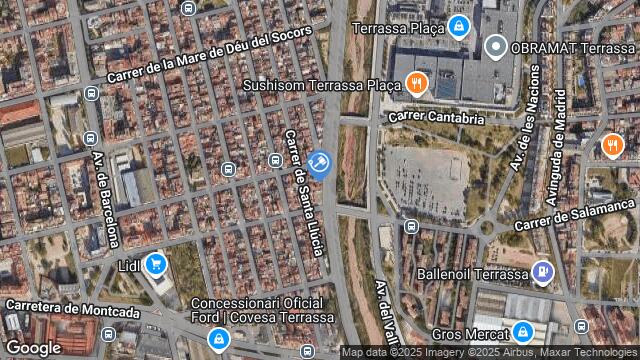 Ubicación de la subastas Subasta de cl sant crispi ( terrassa) en TERRASSA