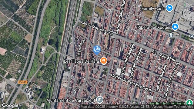 Ubicación de la subastas Subasta de vivienda en CARCAIXENT