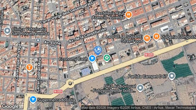 Ubicación de la subastas Subasta de vivienda en NOVELDA