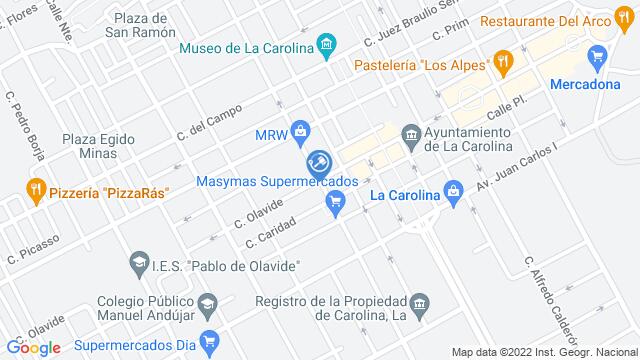 Ubicación de la subastas Subasta de local comercial en LA CAROLINA