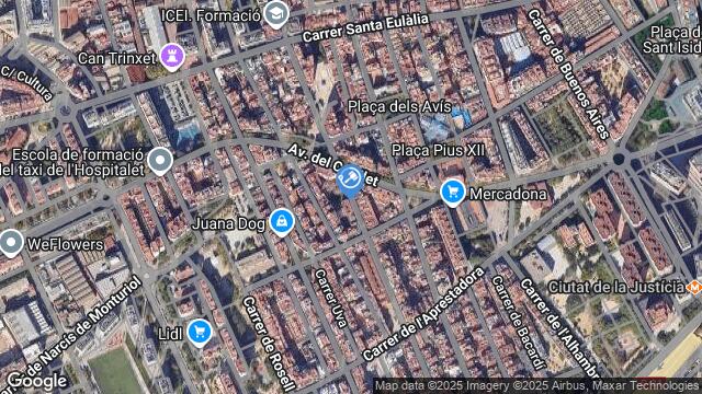 Ubicación de la subastas Subasta de local comercial en L'hospitalet