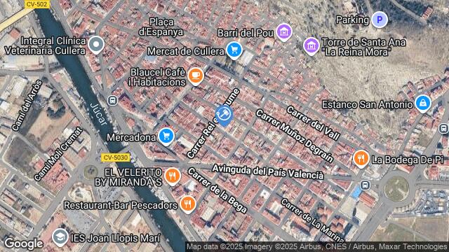 Ubicación de la subastas Subasta de vivienda en CULLERA