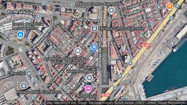 Ubicación de la subastas Subasta de garaje en MALAGA
