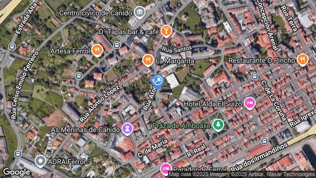 Ubicación de la subastas Subasta de vivienda en FERROL