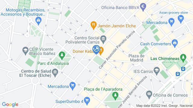 Ubicación de la subastas Subasta de otros en ELCHE