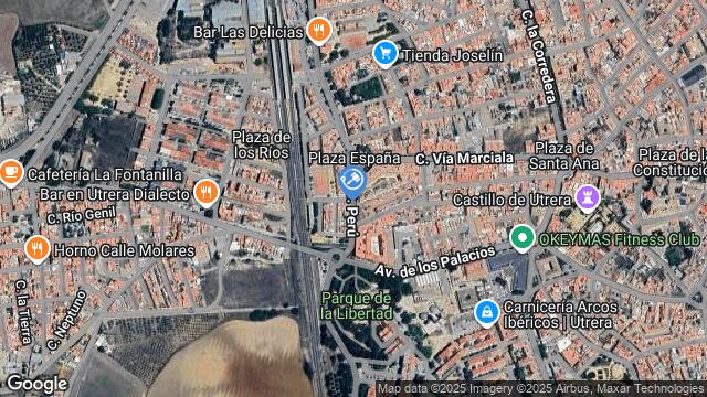 Ubicación de la subastas Subasta de local comercial en UTRERA