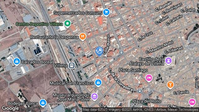 Ubicación de la subastas Subasta de vivienda en VILLENA