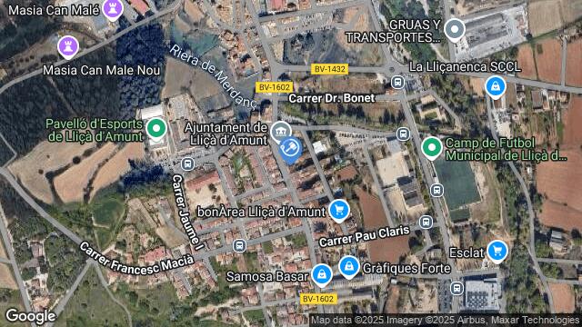 Ubicación de la subastas Subasta de otros en LLIÇA D'AMUNT