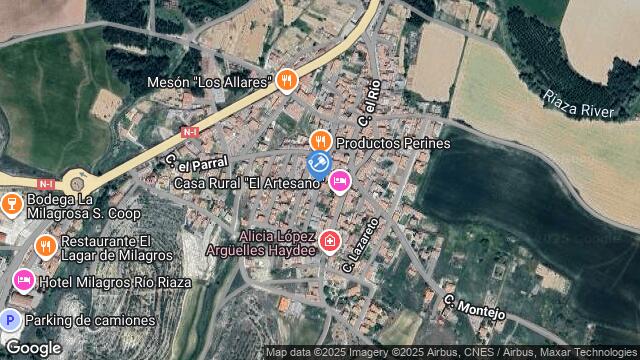 Ubicación de la subastas Subasta de finca rústica en MILAGROS