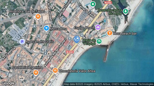 Ubicación de la subastas Subasta de solar en ALTEA