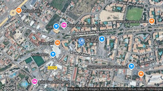 Ubicación de la subastas Subasta de garaje en L´ALFÀS DEL PI