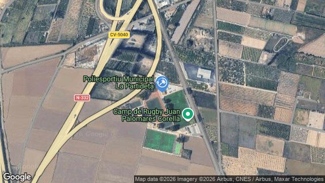 Ubicación de la subastas Subasta de finca rústica en CULLERA