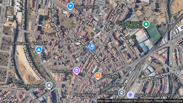 Ubicación de la subastas Subasta de vivienda en El Vendrell