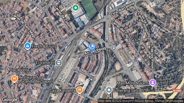 Ubicación de la subastas Subasta de vivienda en El Vendrell