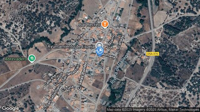 Ubicación de la subastas Subasta de solar en ESPEJA